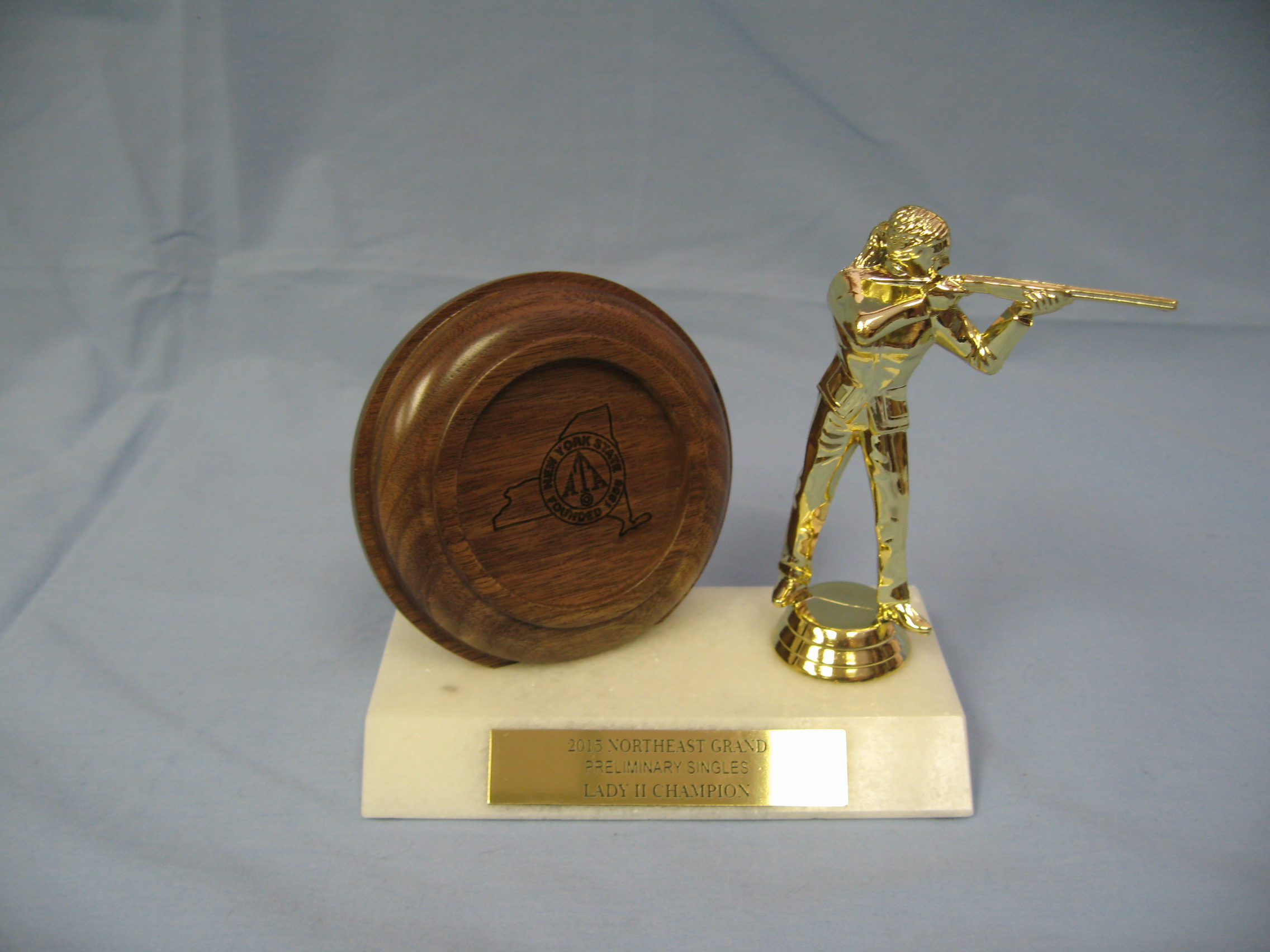 Crown Awards 11 Inch Trap Shooting Trophies Male Trap Shooter Trophy with Custom Engraving Prime